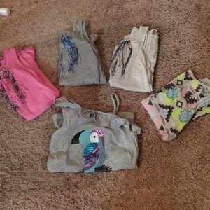Bundle of Justice tanks, size 10